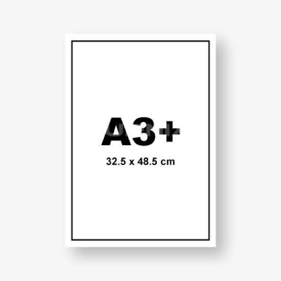 Print A3+ Art Paper 150 B&W